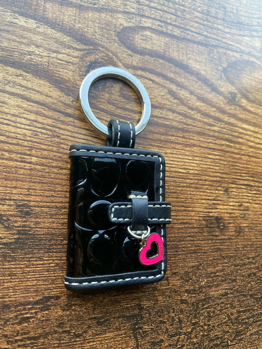 Coach Vintage Black Photobook Charm
